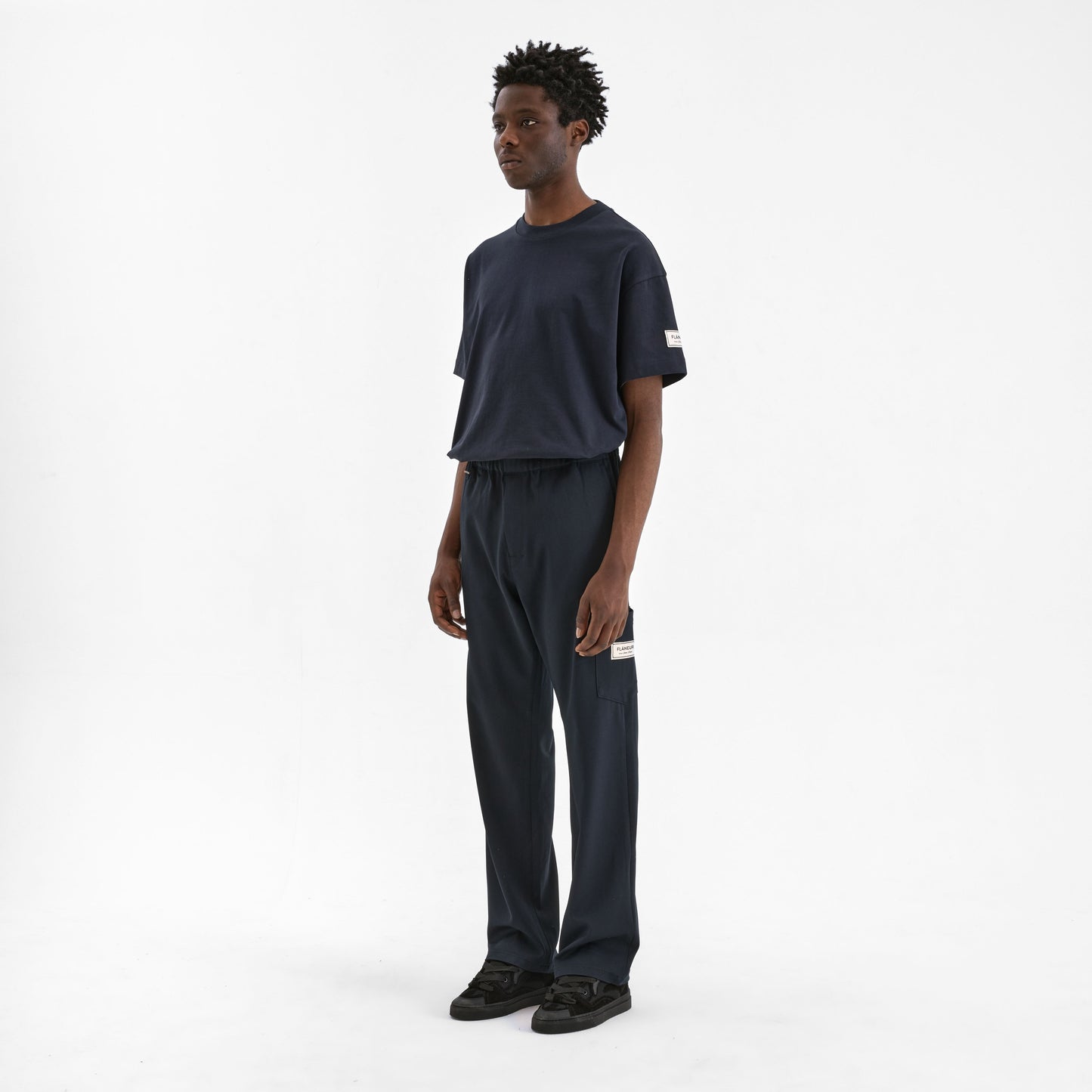 Atelier Tailored Trousers Navy