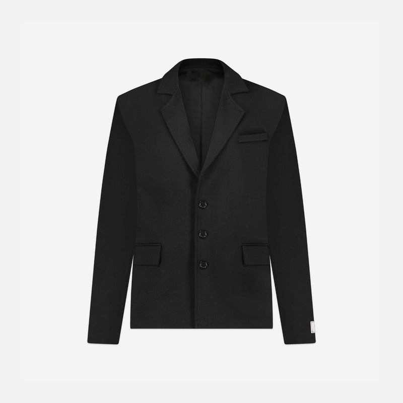 Atelier Terry Cotton Blazer | Black