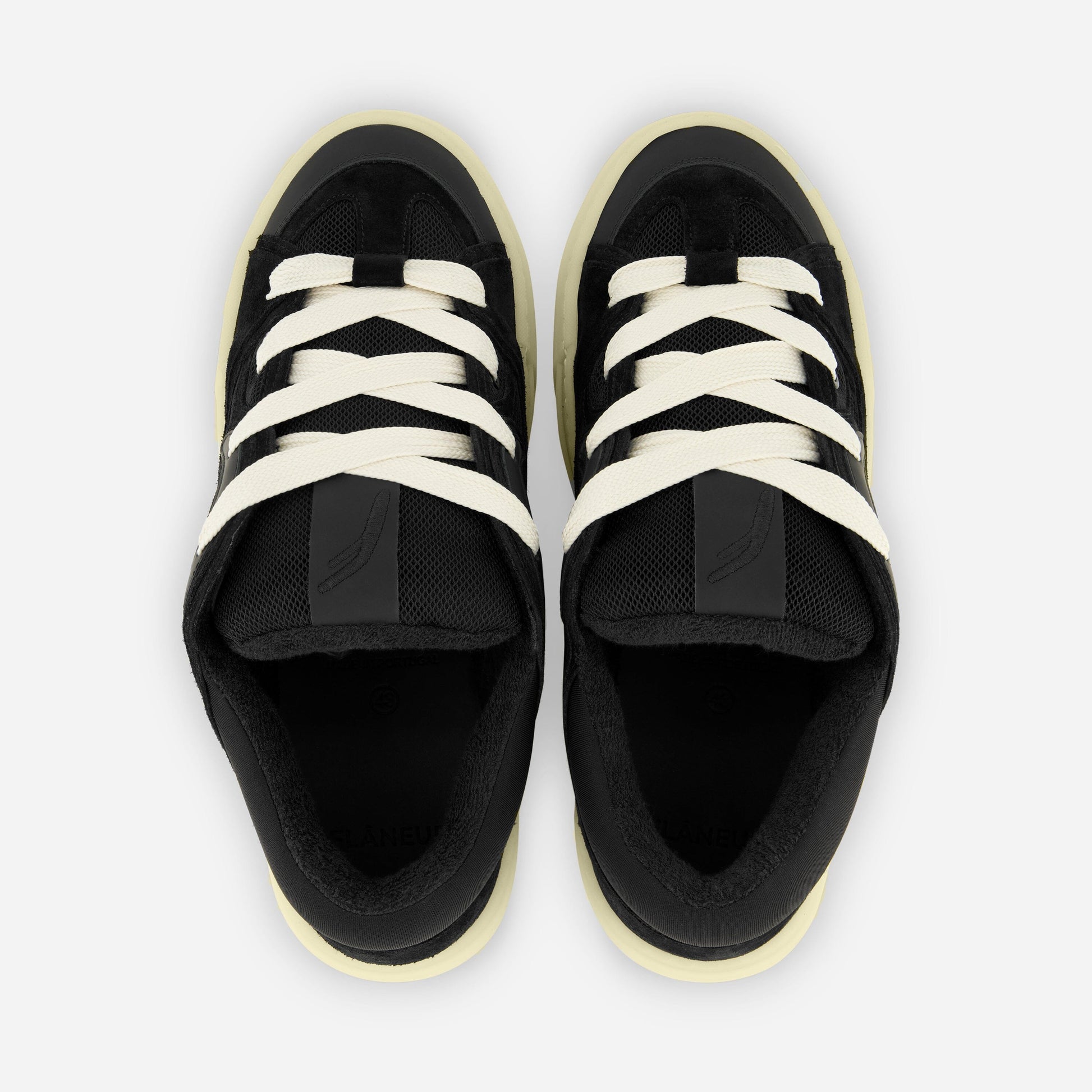 Avenue Sneaker | Black/Creme