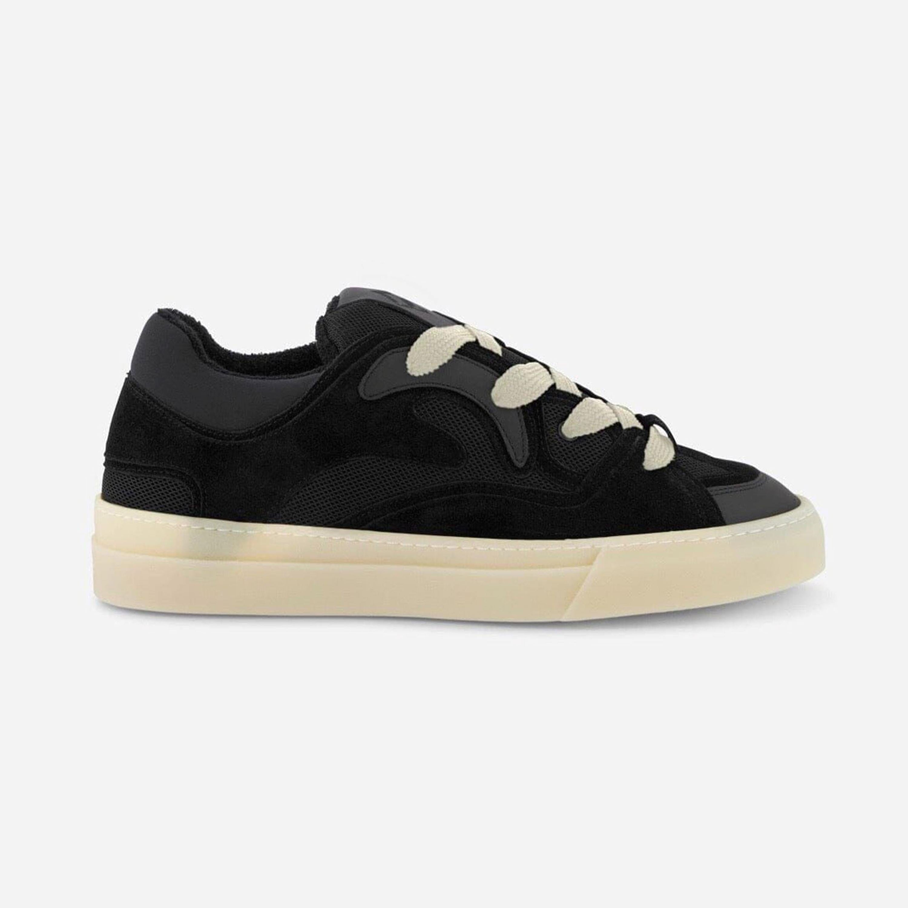 Avenue Sneaker Schwarz Creme FLANEUR