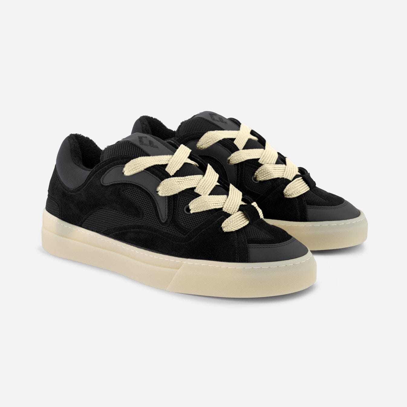 Avenue Sneaker | Black/Creme