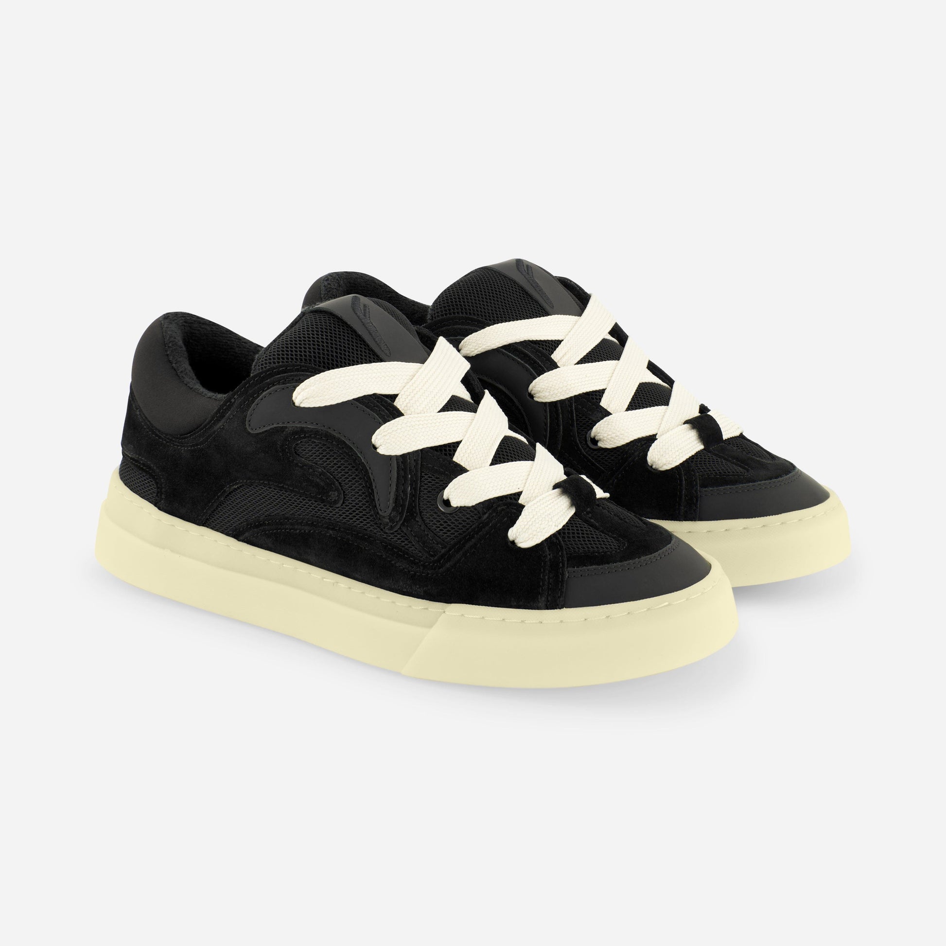 Avenue Sneaker | Black/Creme
