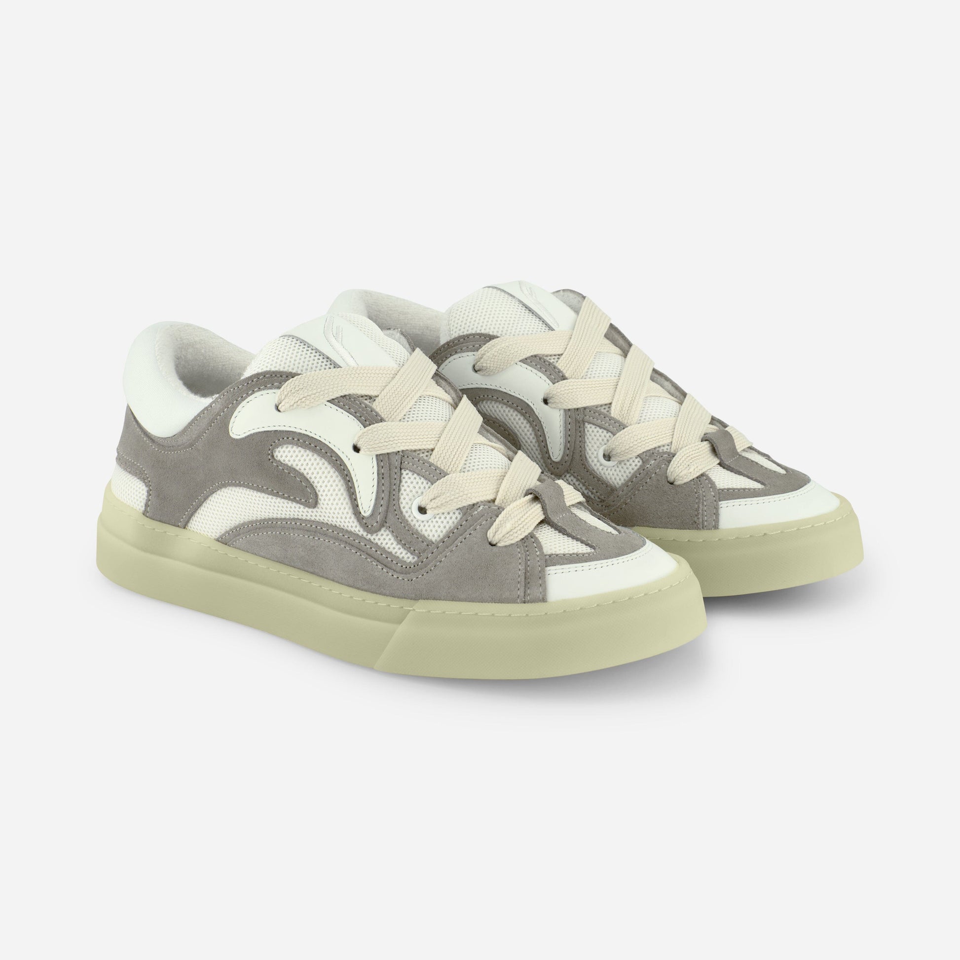 Avenue Sneaker | White/Creme