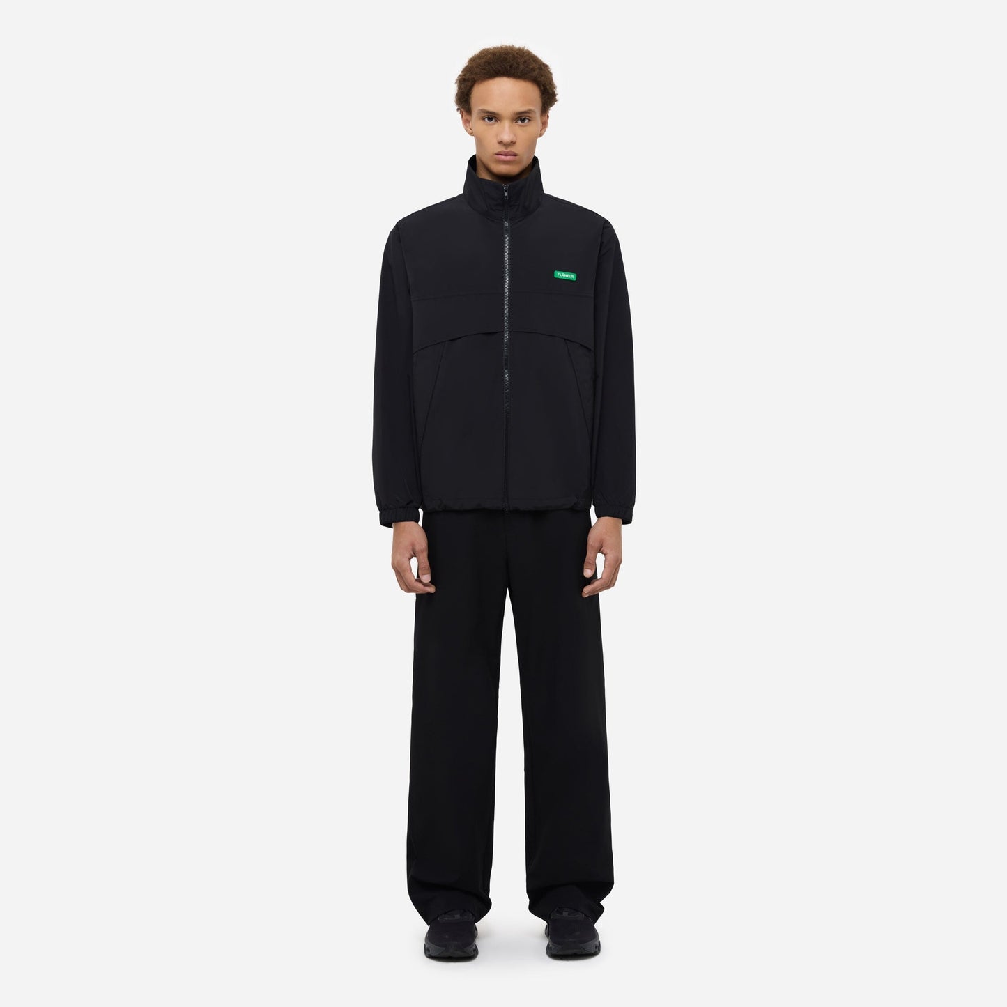 Badge Formal Tech Pant | Black
