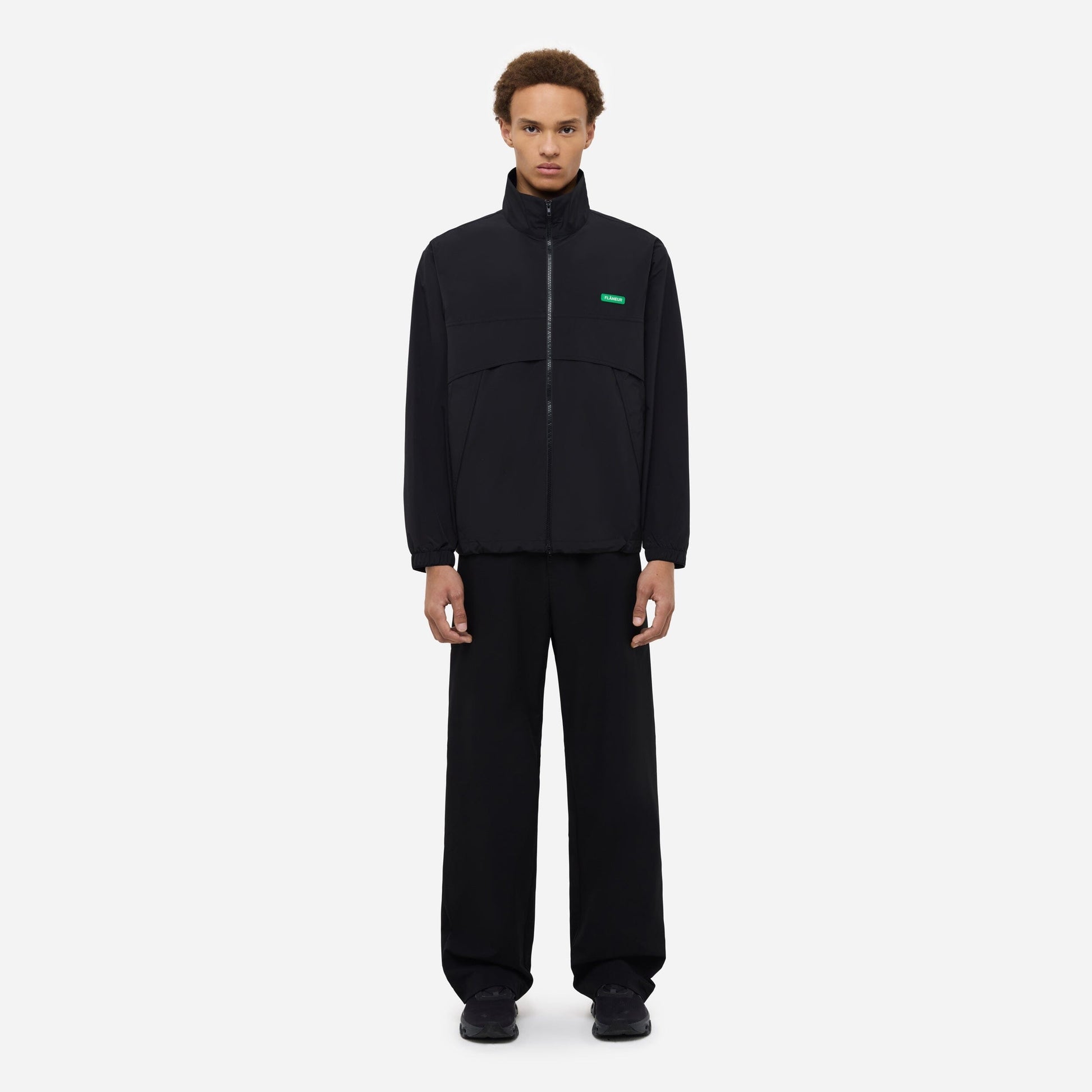 Badge Formal Tech Pant | Black