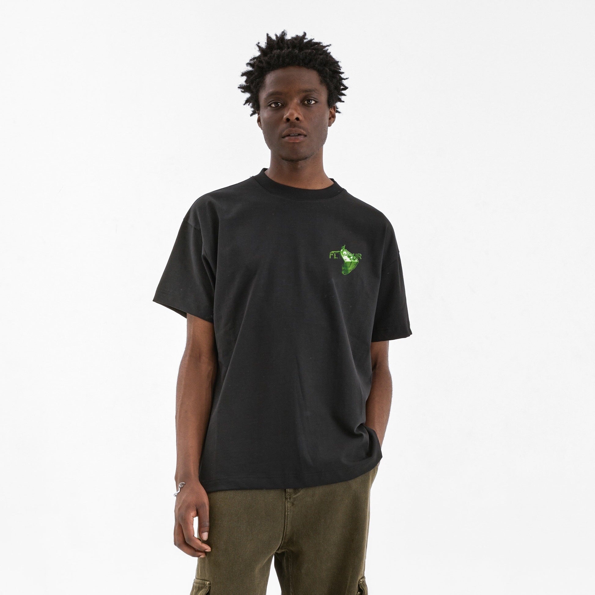 Bending Time T-Shirt | Black