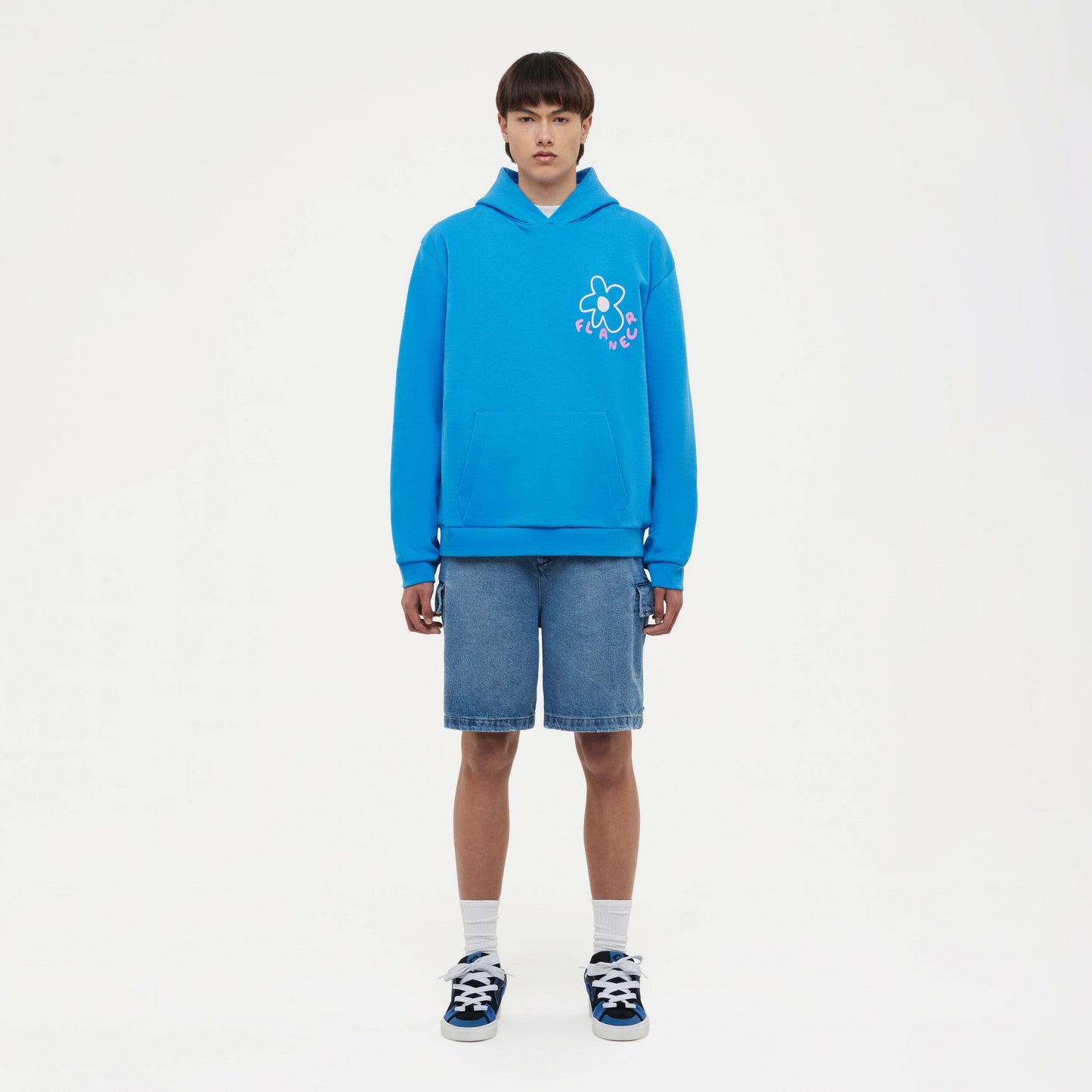 Blossom Hoodie Blue