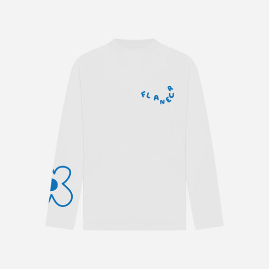 Blossom Long Sleeve | White