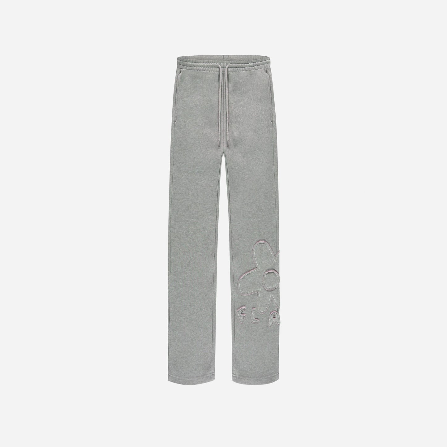 Blossom Patches Sweatpants Heather Grey