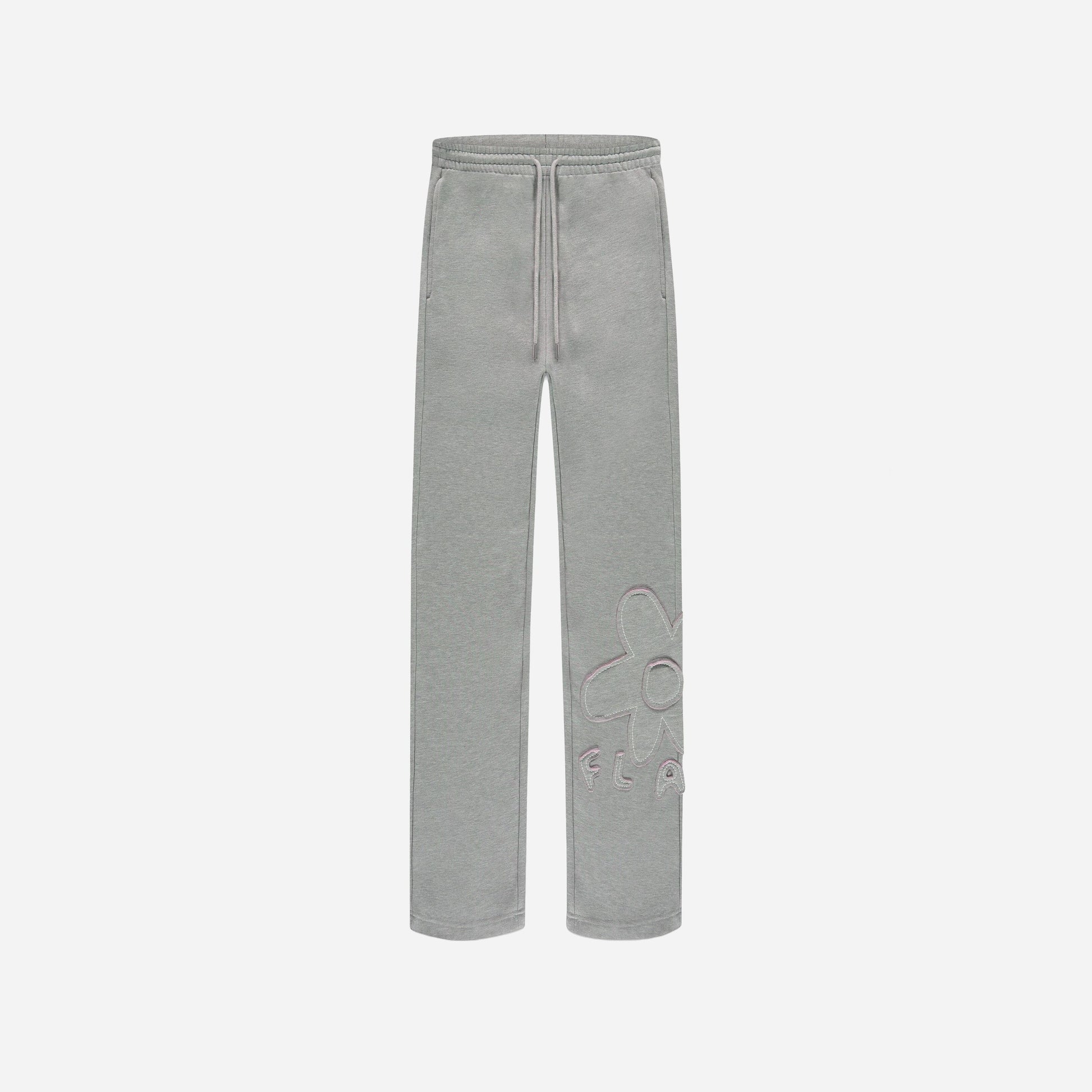 Blossom Patches Sweatpants Heather Grey