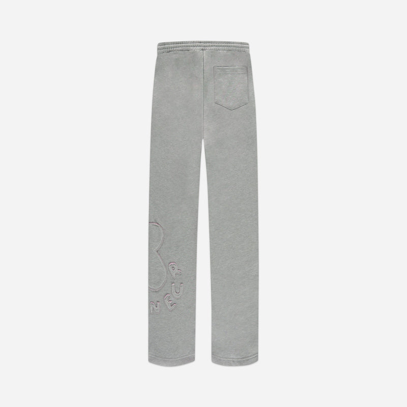 Blossom Patches Sweatpants | Heather Grey