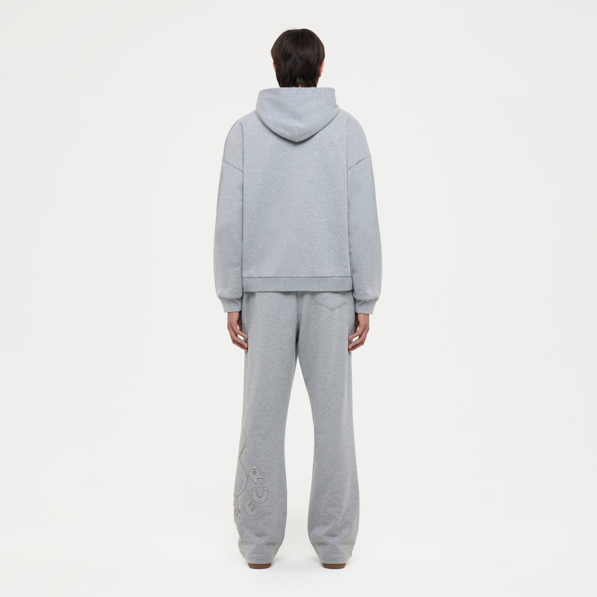 Blossom Patches Sweatpants | Heather Grey