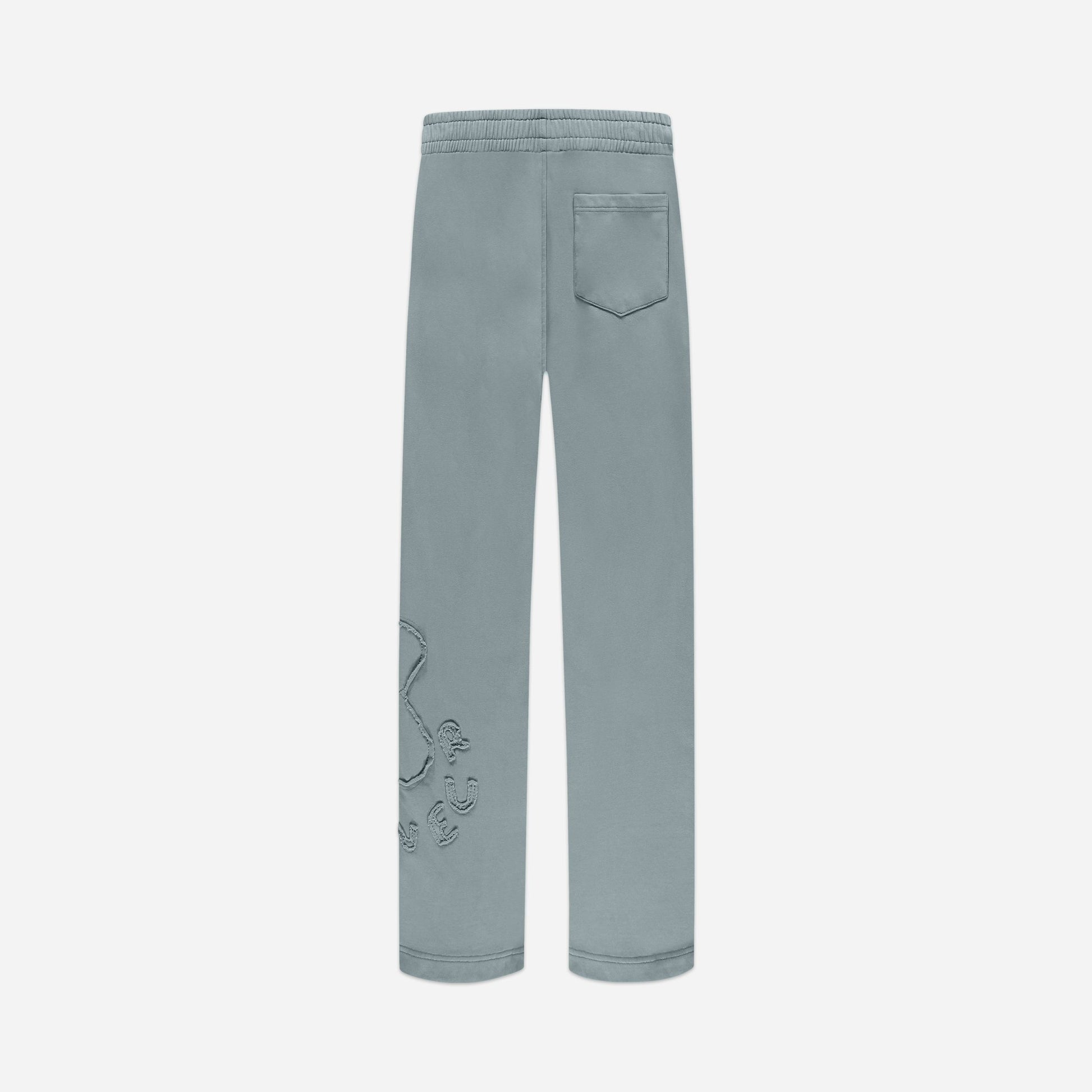 Blossom Patches Sweatpants | Steel Green