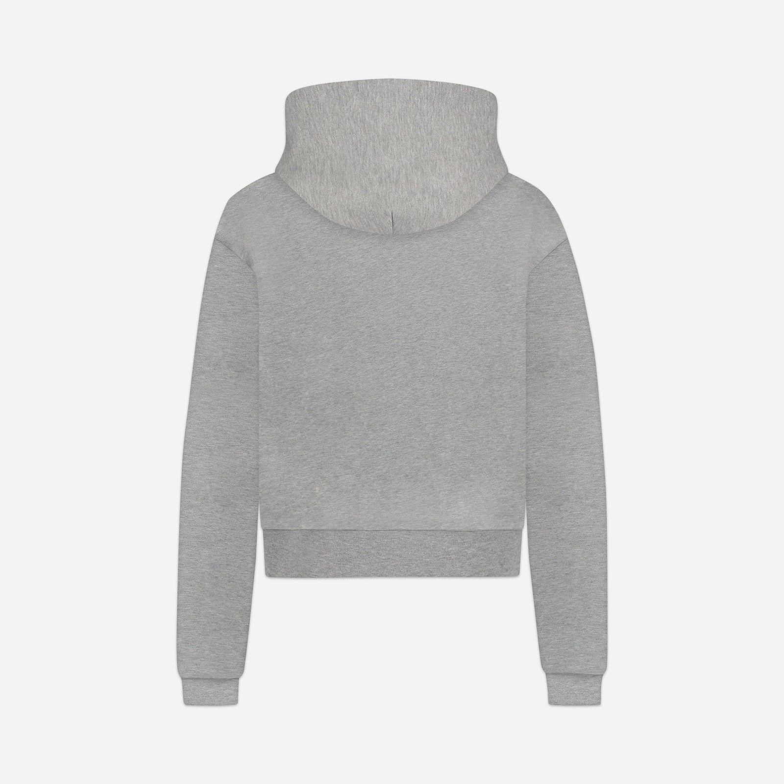 Blossom Patches Zip-Up Hoodie | Heather Grey