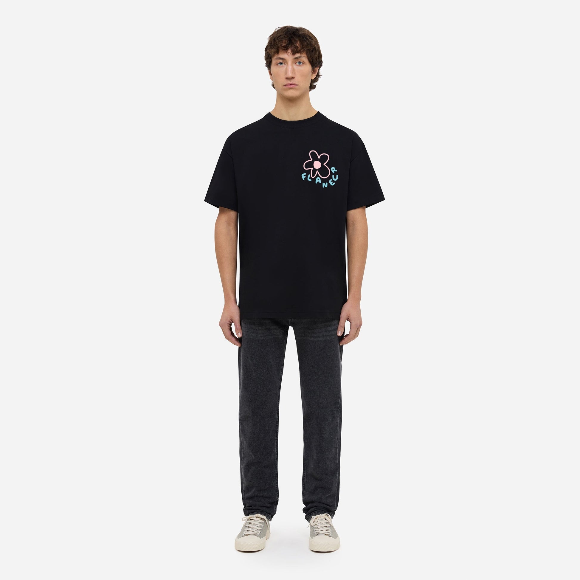 Blossom T-Shirt Black