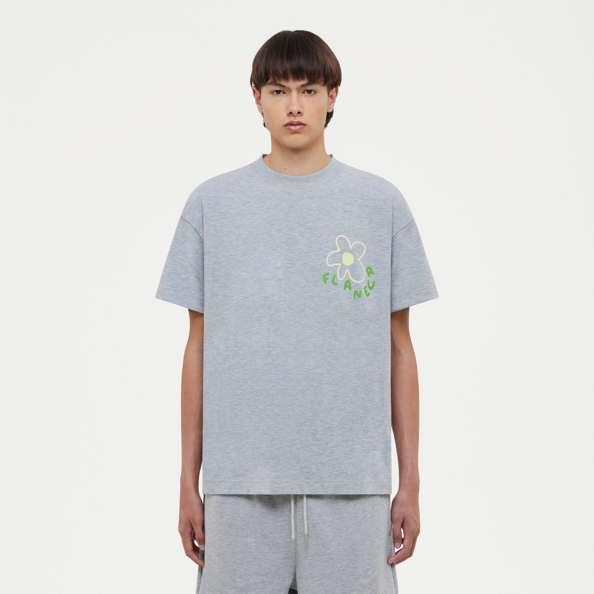 Blossom T-Shirt Heather Grey