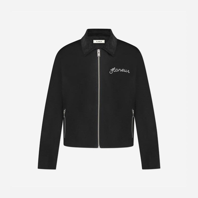 Blouson Worker Jacket | Black