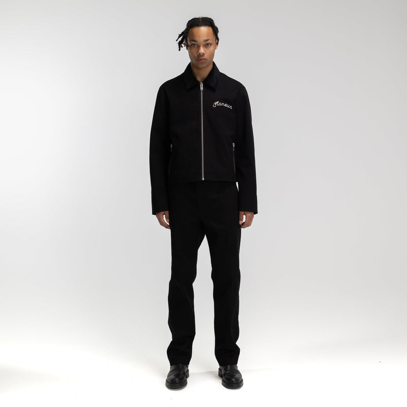 Blouson Worker Jacket | Black