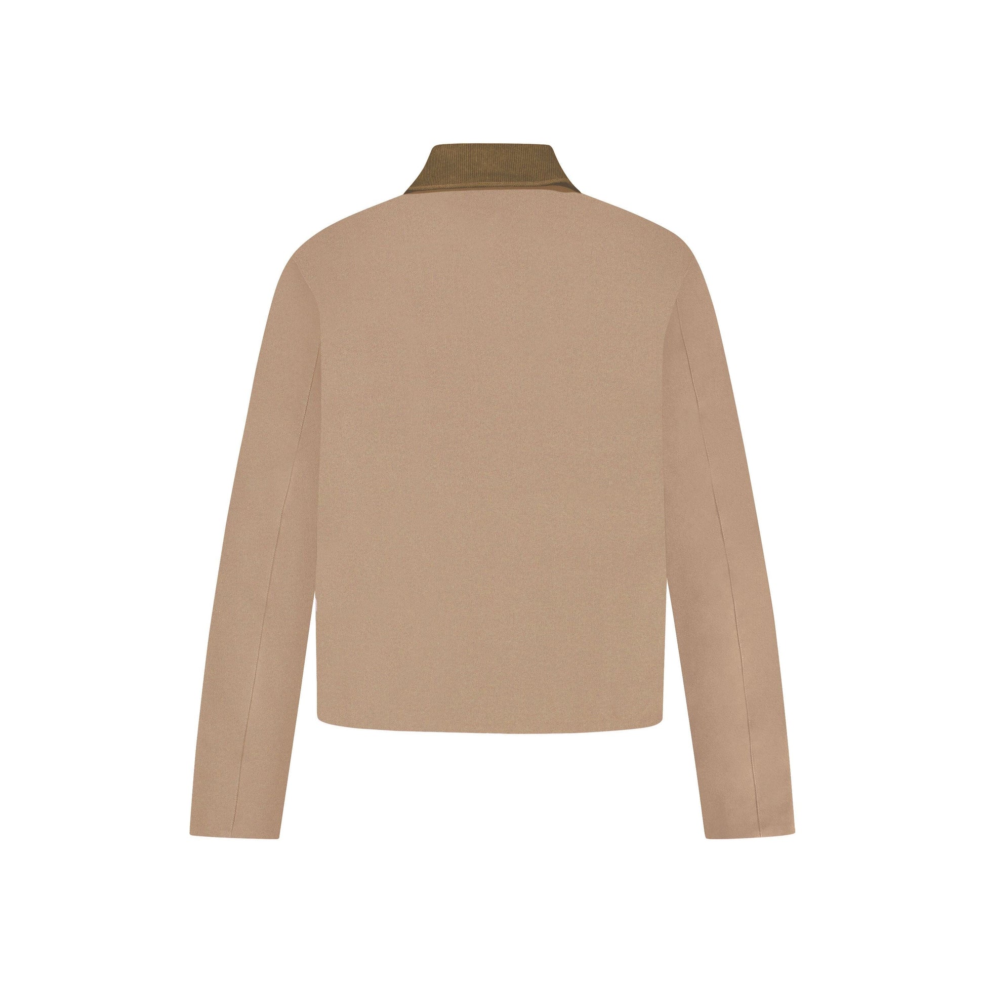 Blouson Worker Jacket | Brown