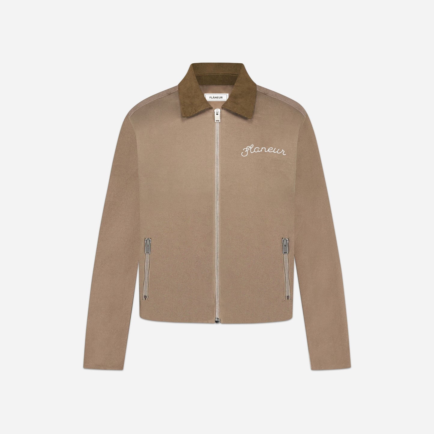 Blouson Worker Jacket | Brown