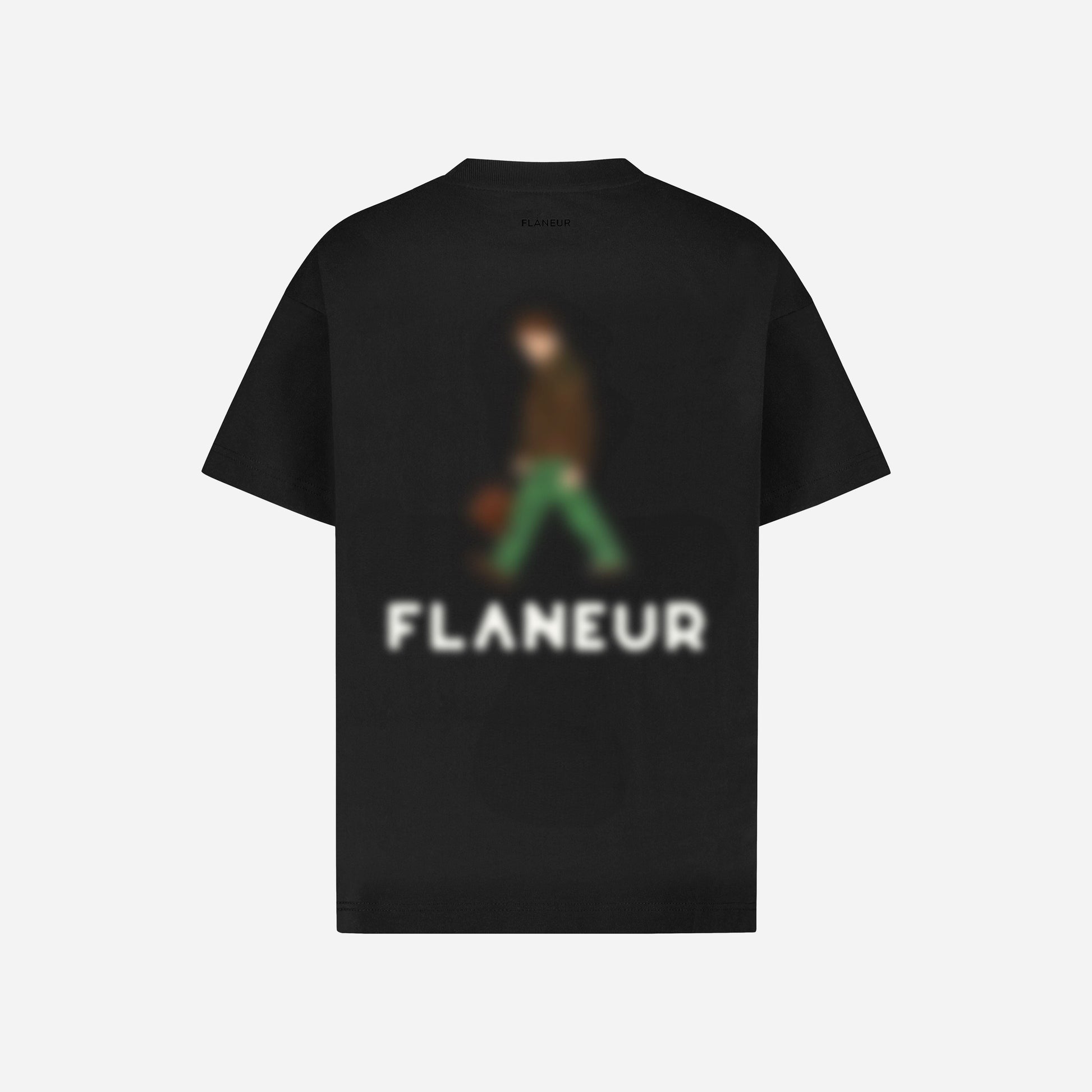 Blurred Stroller T-Shirt | Black