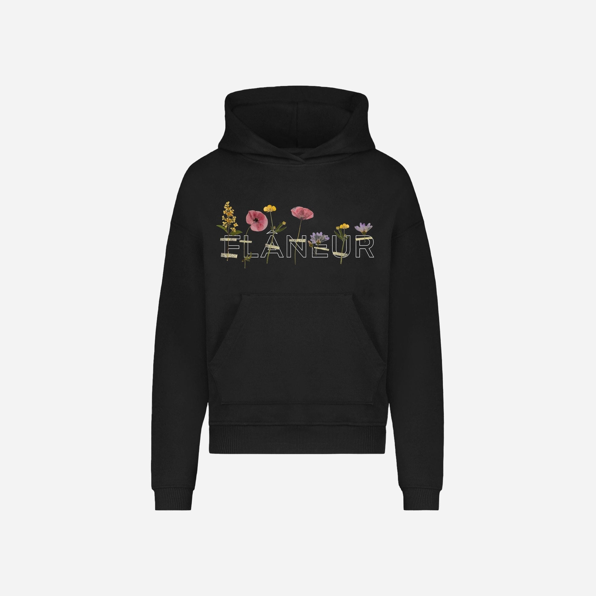 Botanical Hoodie | Black