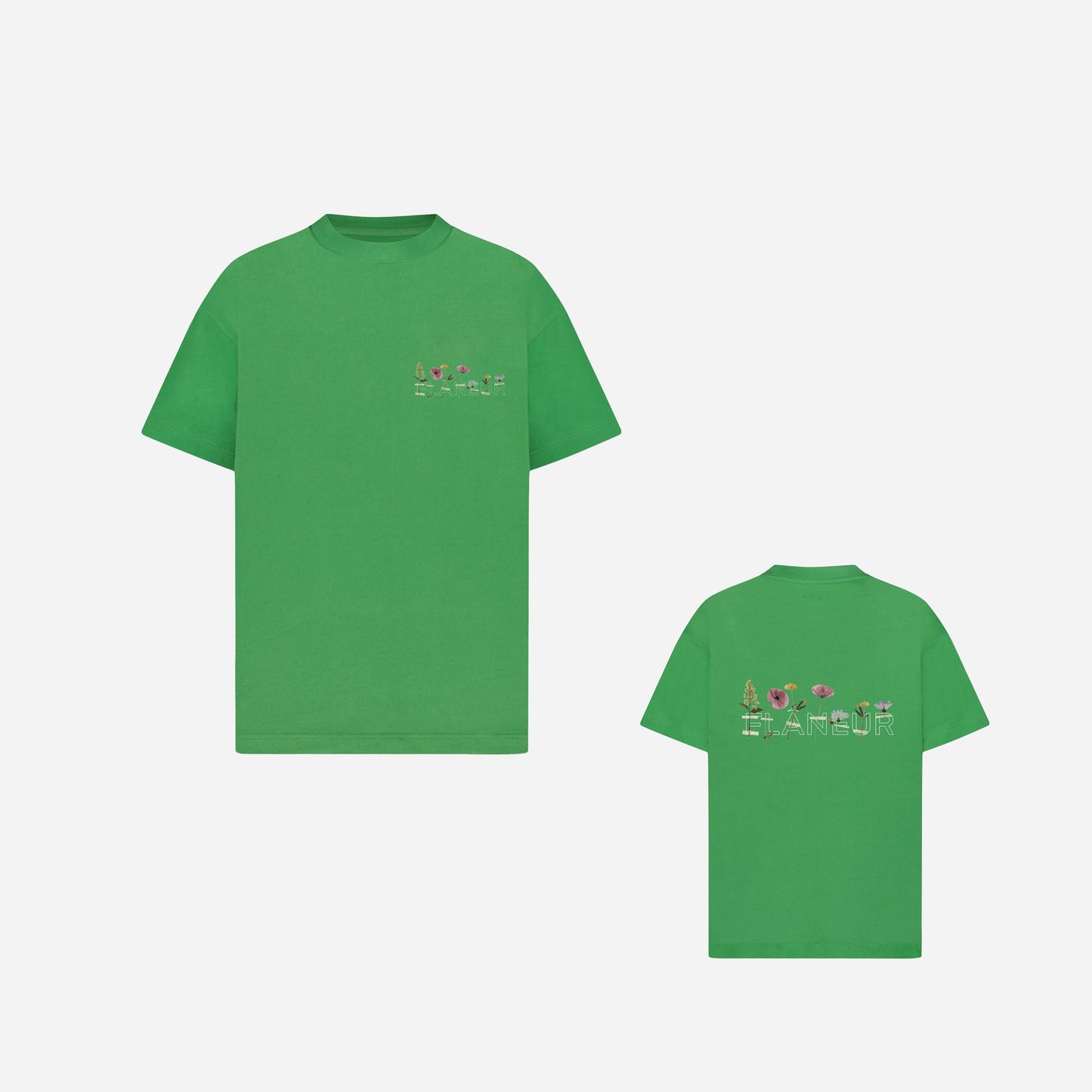 Botanical T-Shirt Green