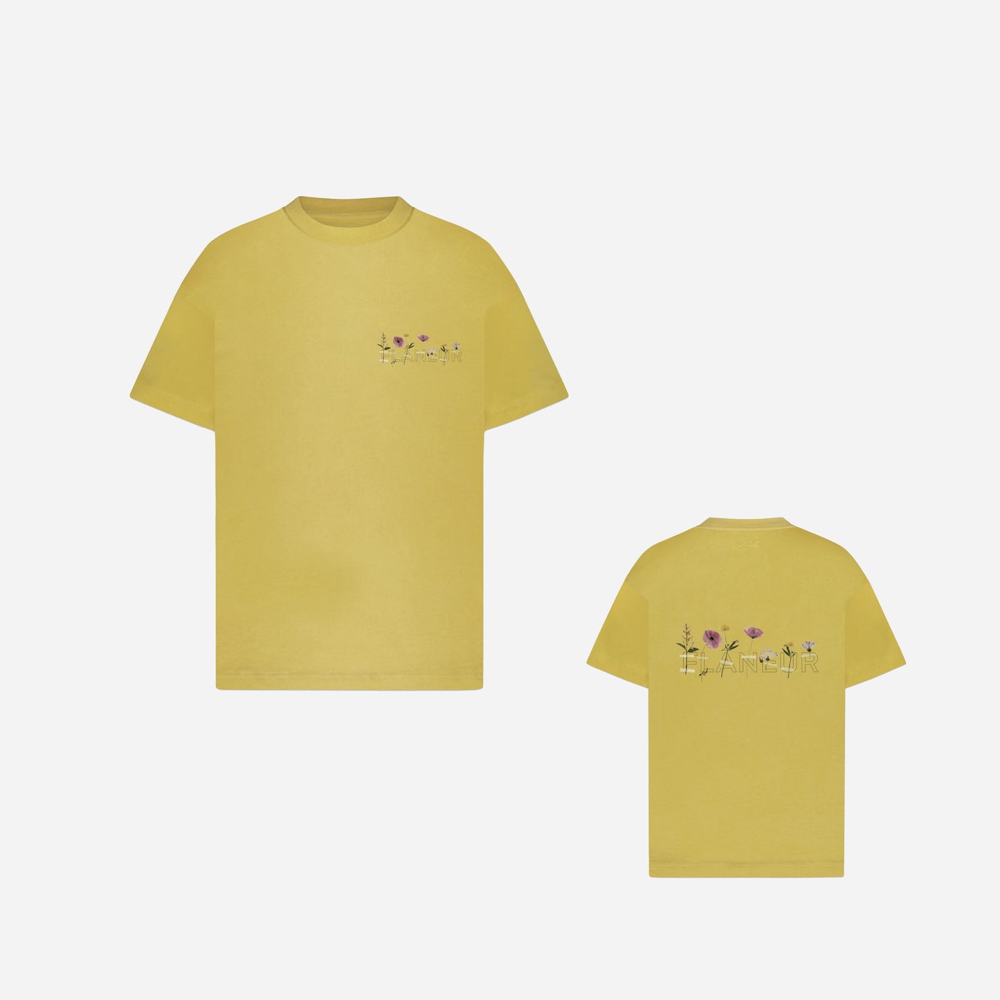 Botanical T-Shirt Yellow