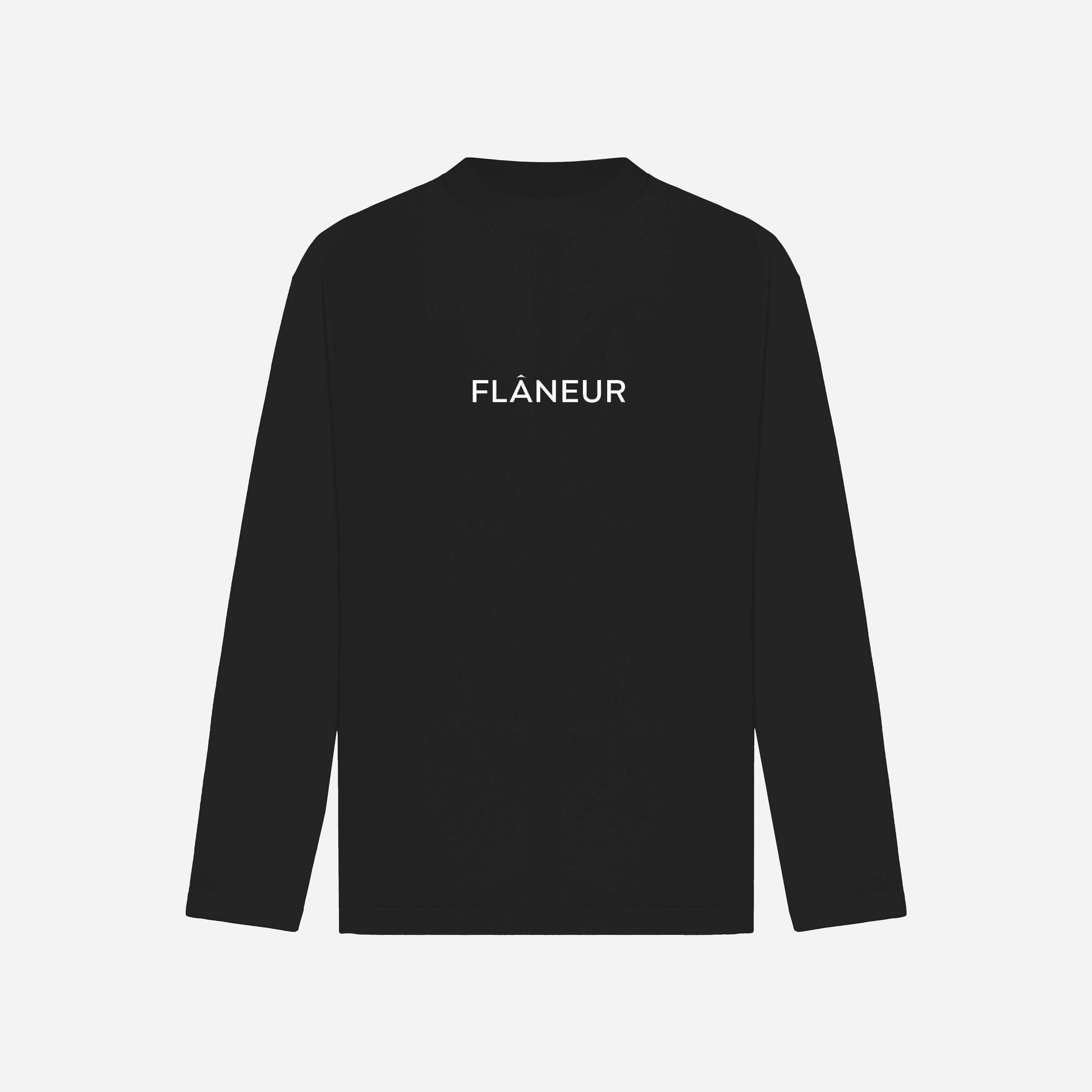 Box Logo Long Sleeve Black