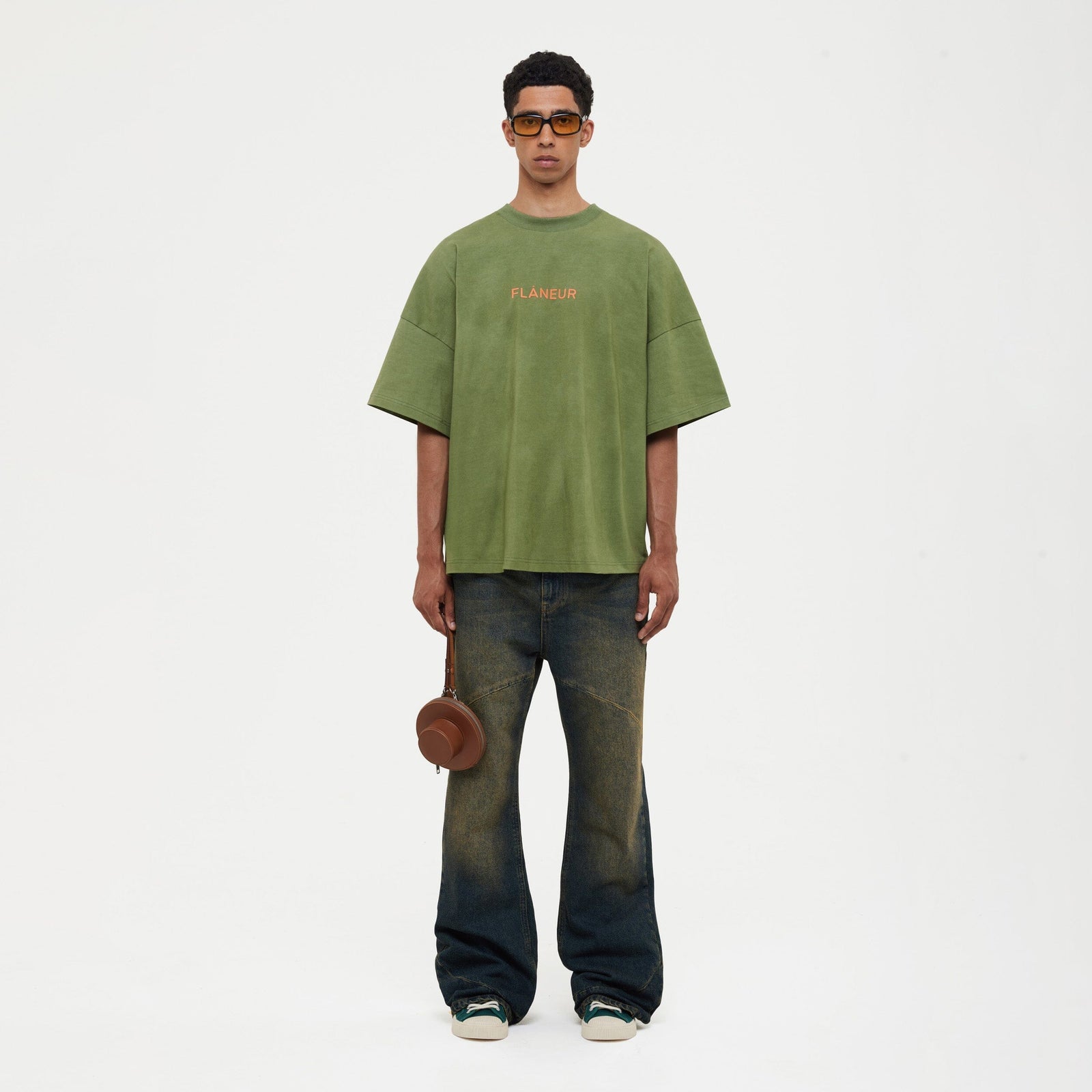 Box Logo T-Shirt | Khaki