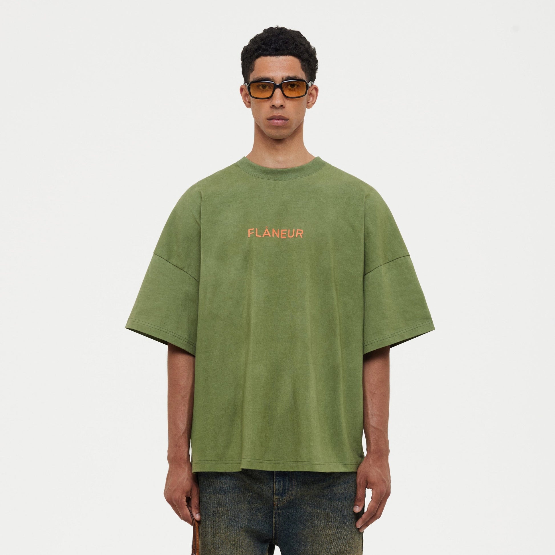 Box Logo T-Shirt | Khaki
