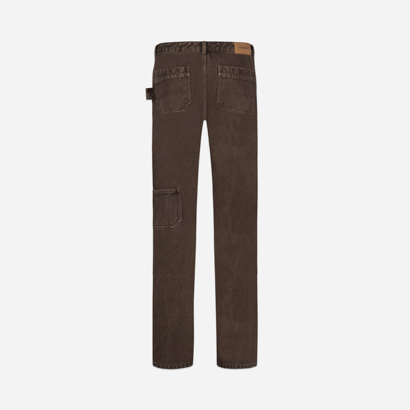 Carpenter Straight Jeans | Brown