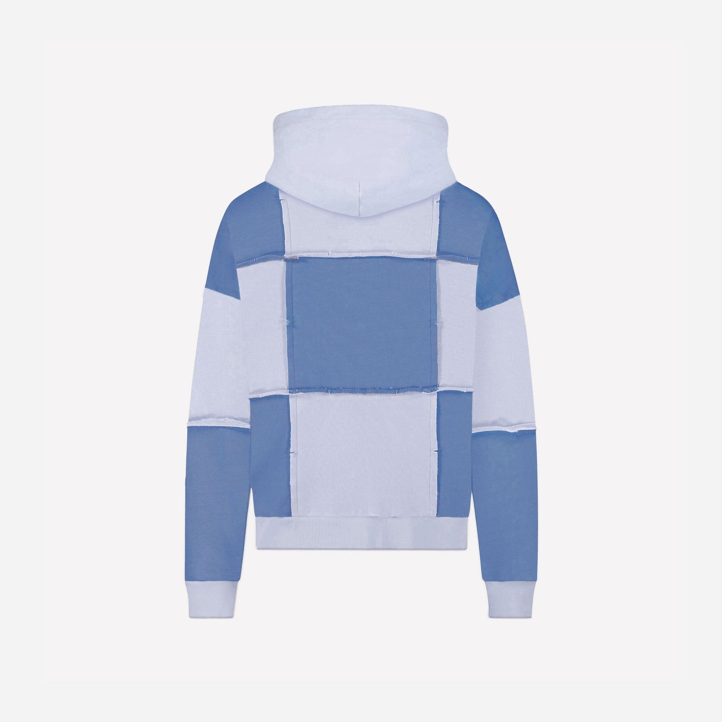 Cut and Sew Hoodie | Blue