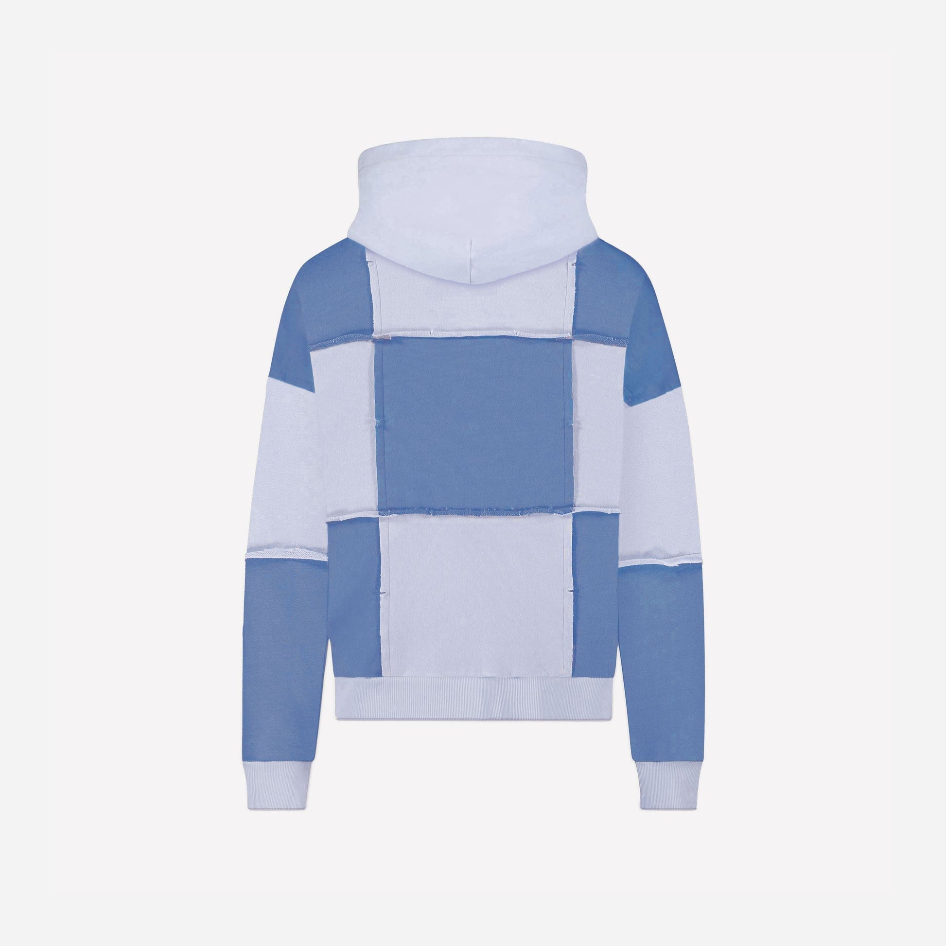 Cut and Sew Hoodie | Blue