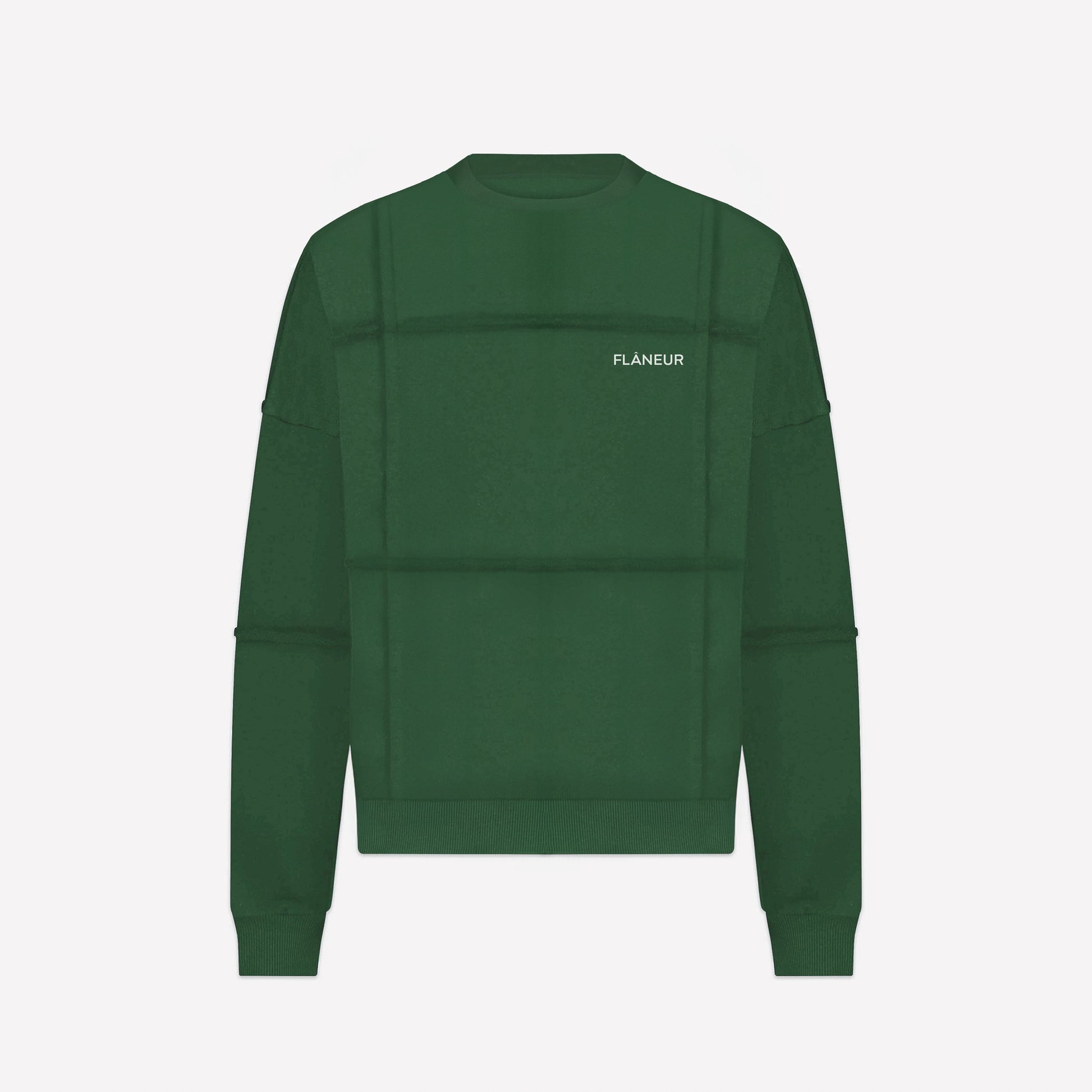 Cut and Sew Sweater | Green