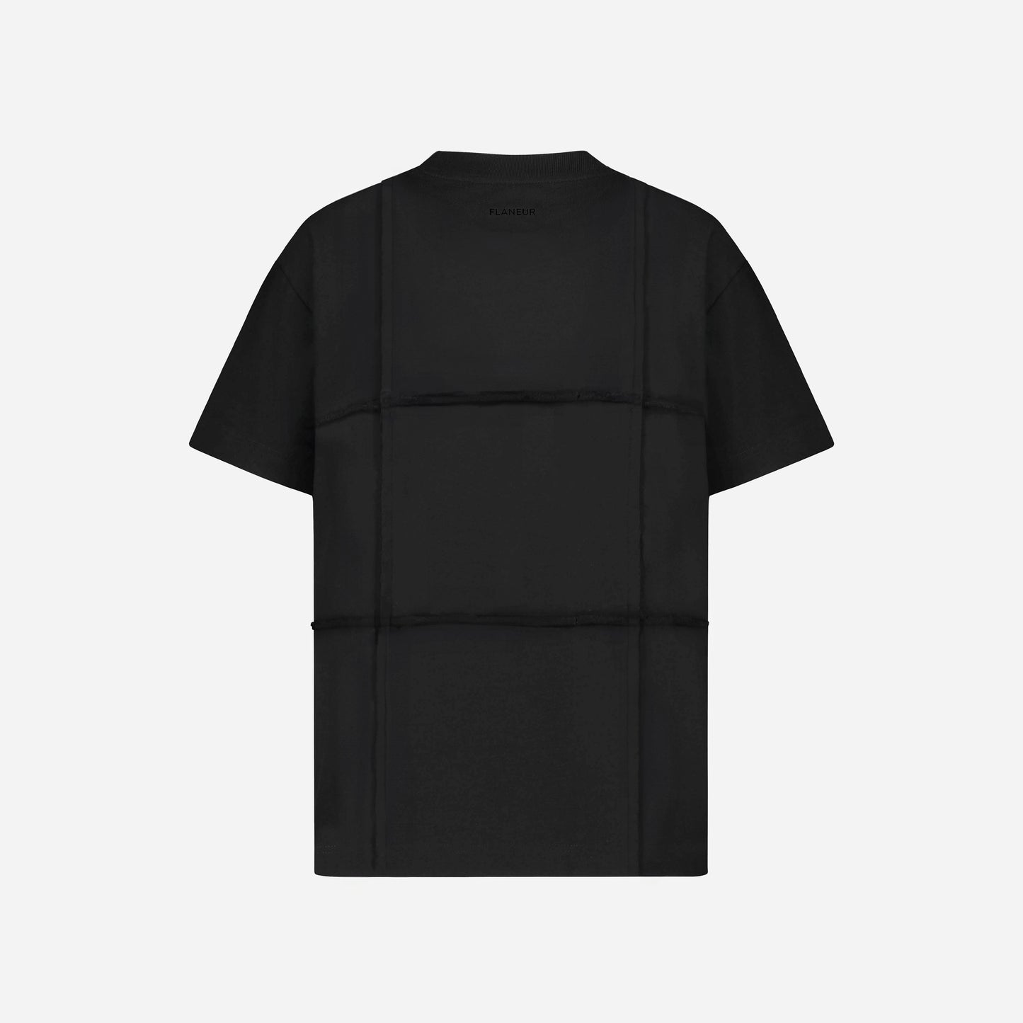 Cut & Sew T-Shirt | Black