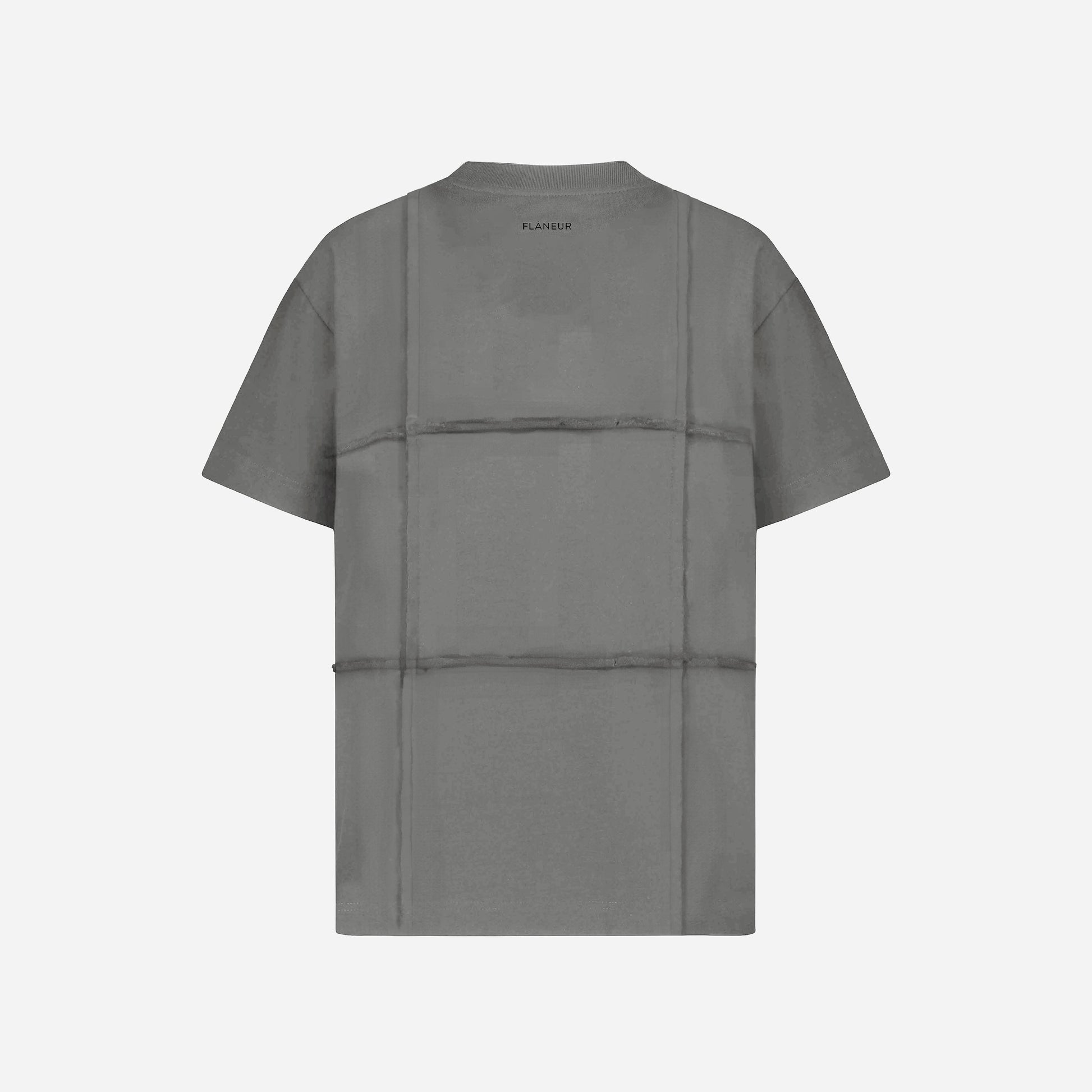 Cut & Sew T-Shirt Concrete Grey