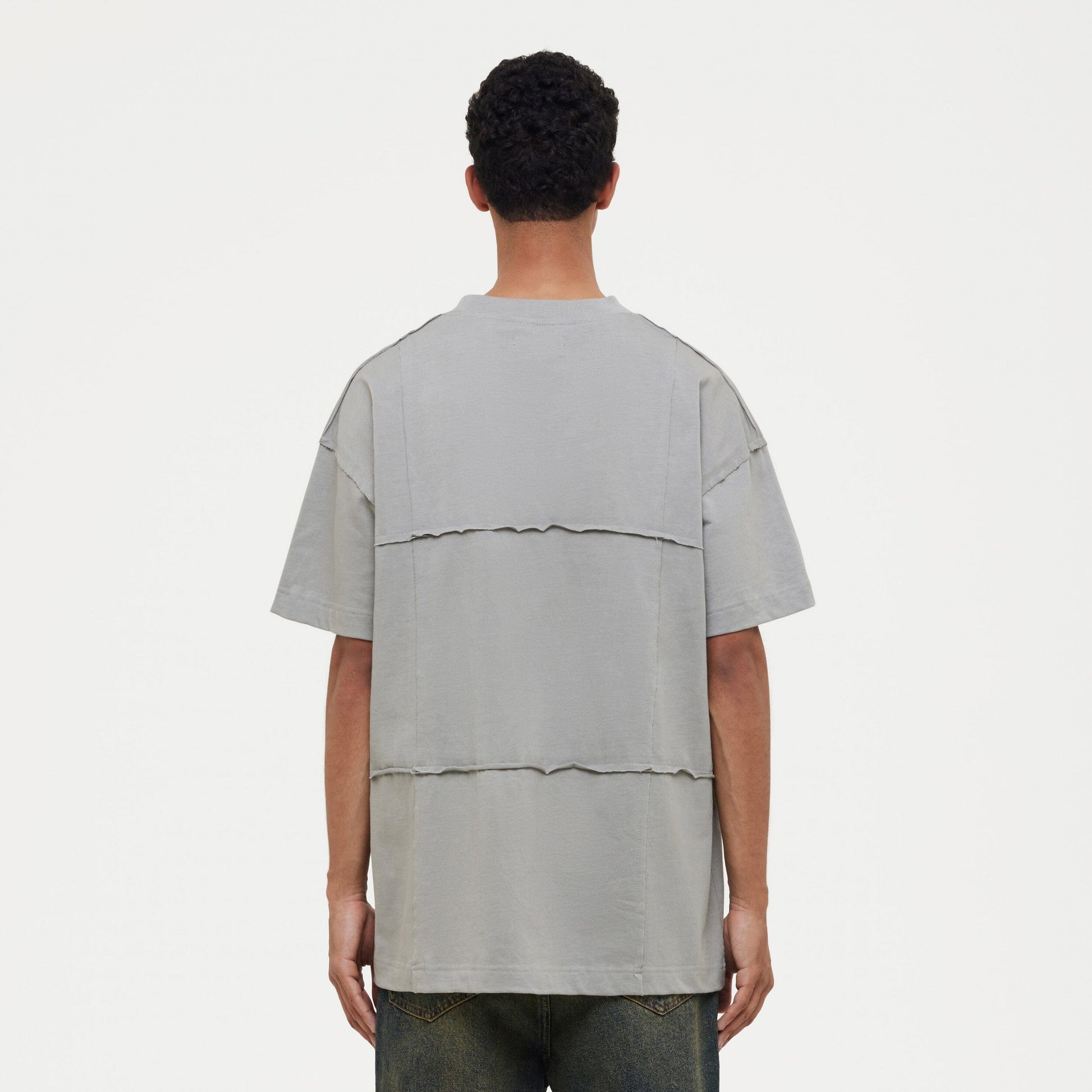 Cut & Sew T-Shirt Concrete Grey