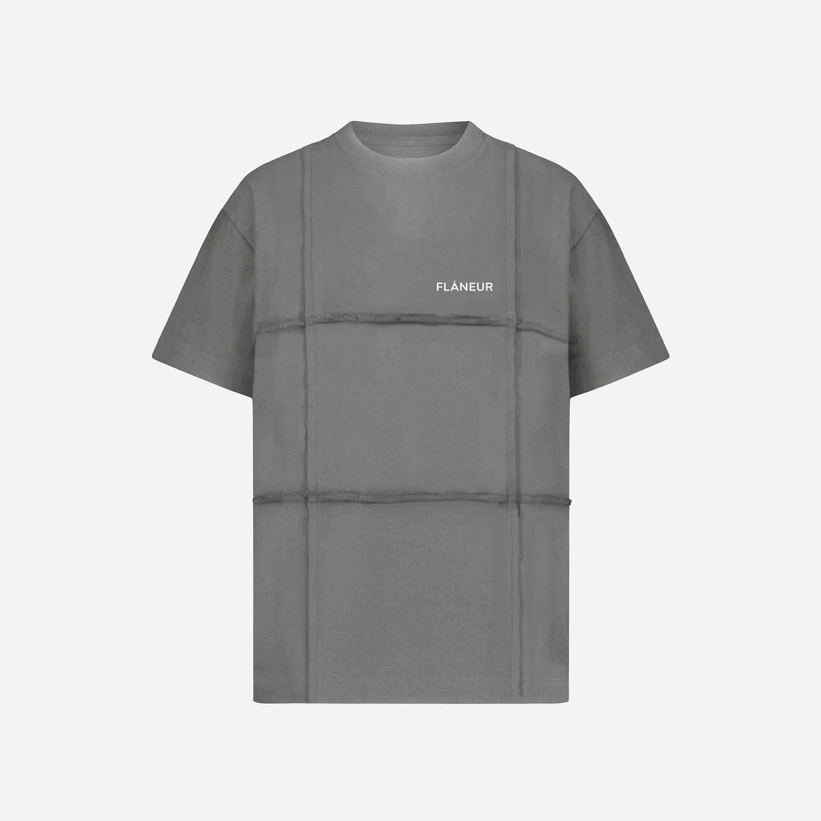 Cut & Sew T-Shirt | Concrete Grey
