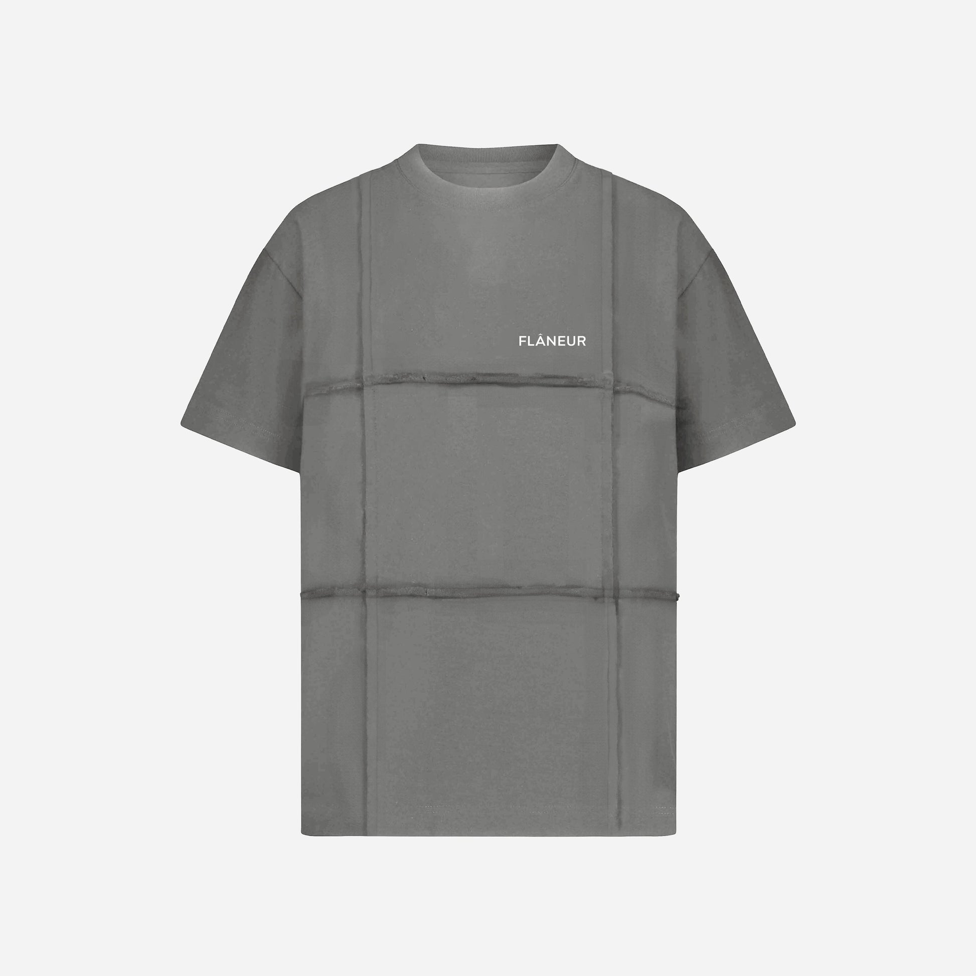 Cut & Sew T-Shirt | Concrete Grey