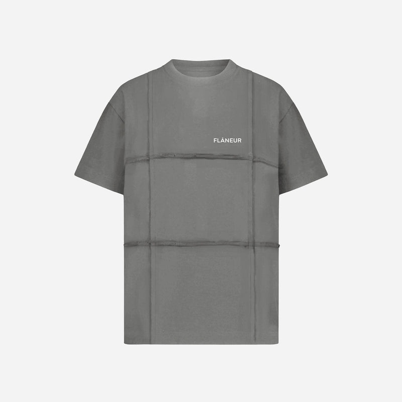 Cut & Sew T-Shirt | Concrete Grey