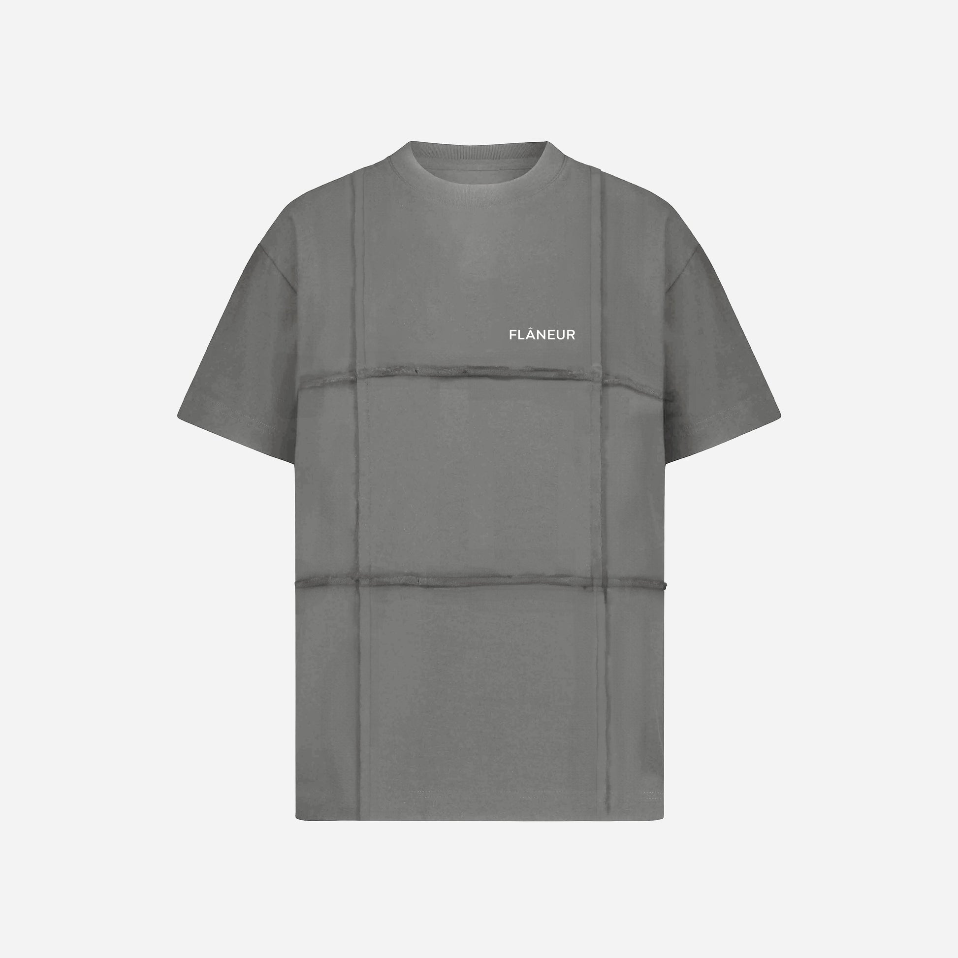 Cut & Sew T-Shirt Concrete Grey