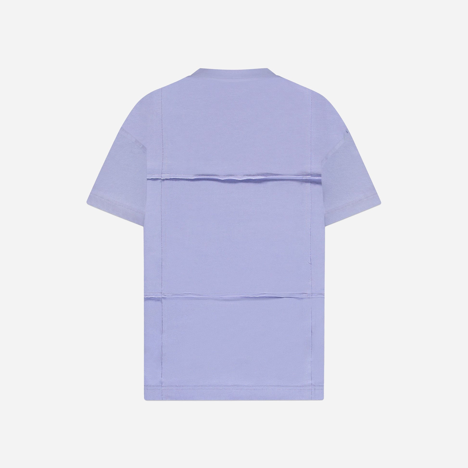 Cut & Sew T-Shirt Purple