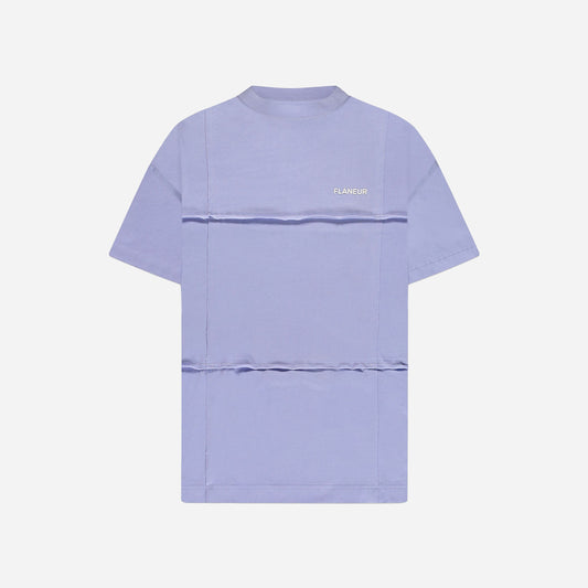 Cut & Sew T-Shirt Purple