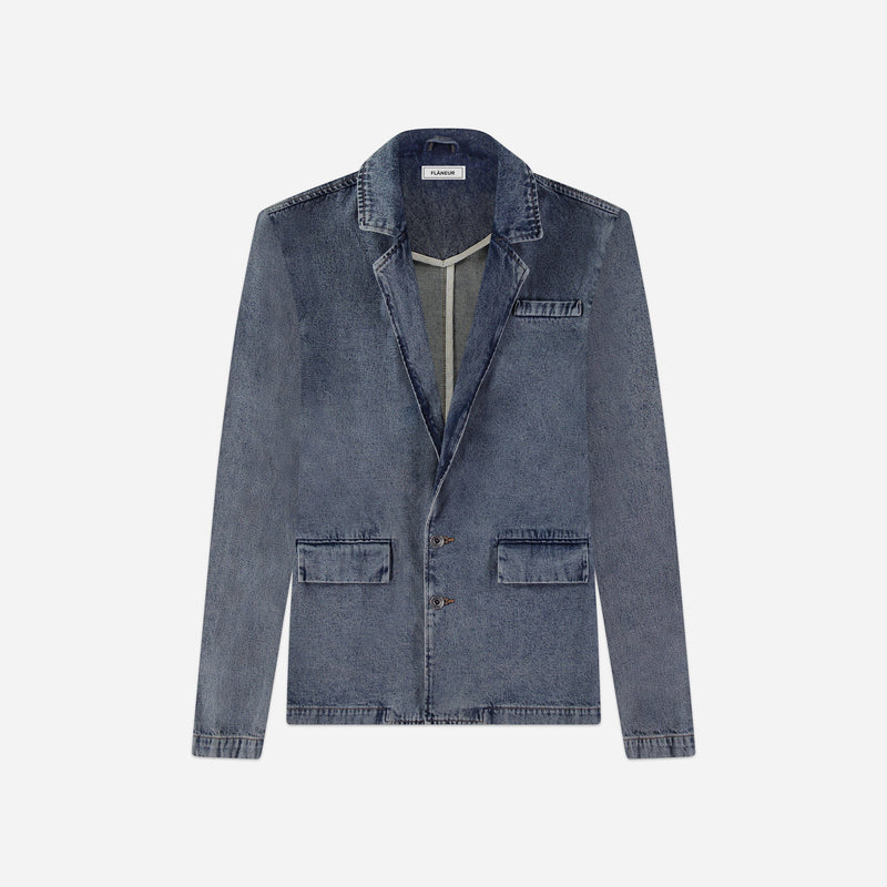 Denim Blazer | New Indigo