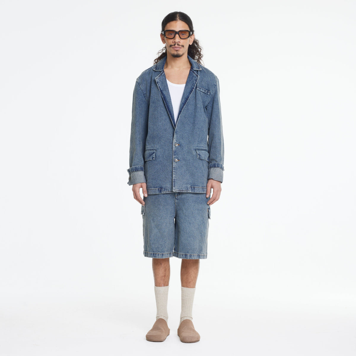 Denim Blazer | New Indigo