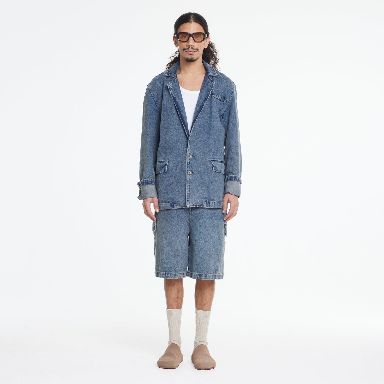 Denim Blazer | New Indigo