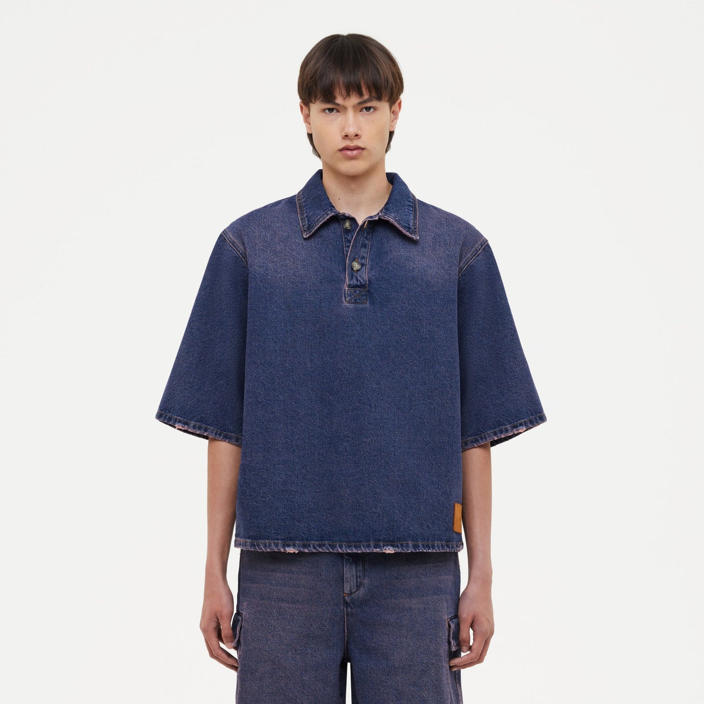 Denim Over Shirt Violet Wash