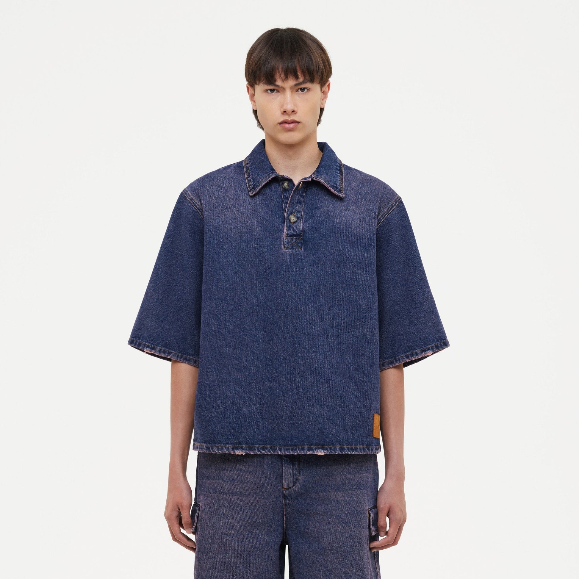 Denim Over Shirt Violet Wash