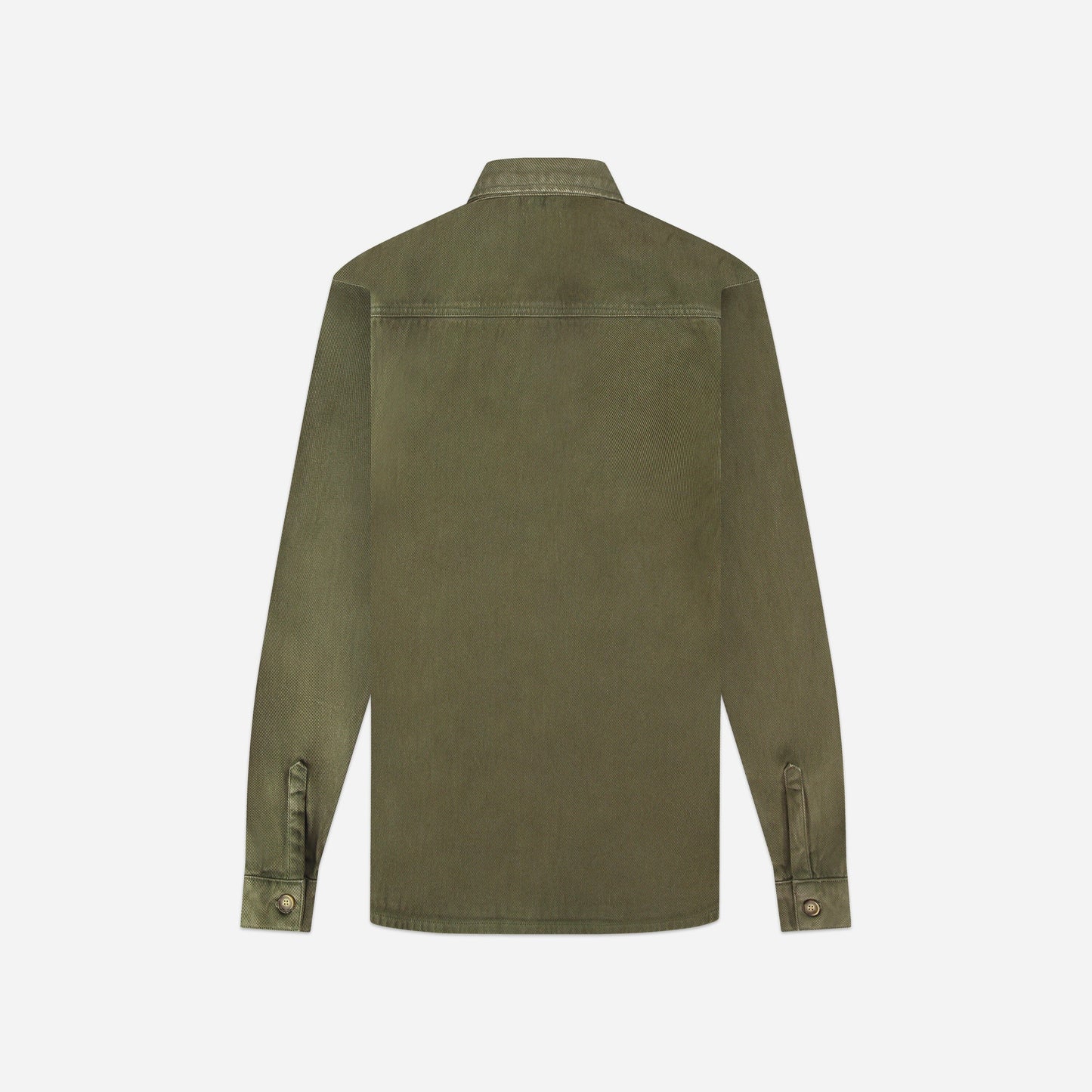 Denim Shirt | Army Green
